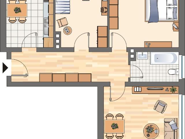 Apartment mieten in Bulmke-Hüllen, Gelsenkirchen