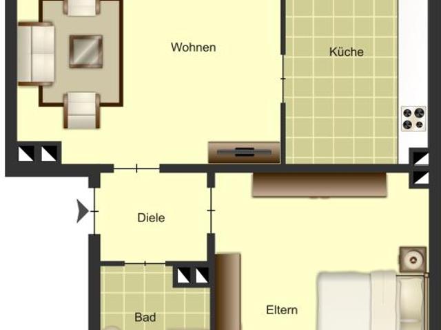 Apartment mieten in Burtscheid, Aachen