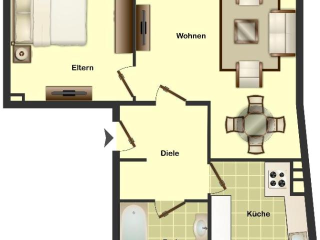 Apartment mieten in Ahlen, Nordrhein-Westfalen