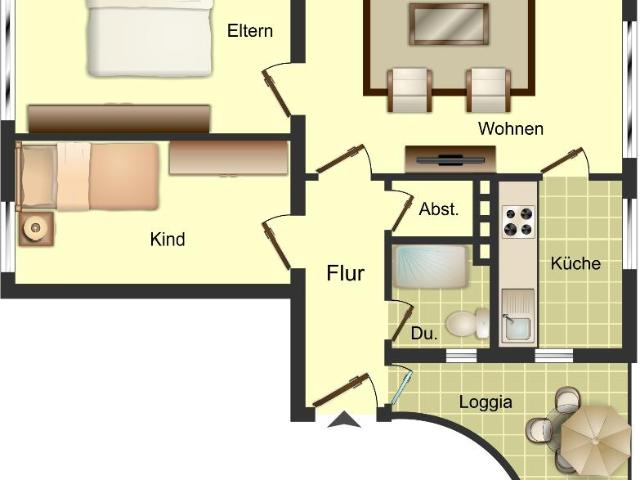 Apartment mieten in Duisburg-Mitte, Duisburg