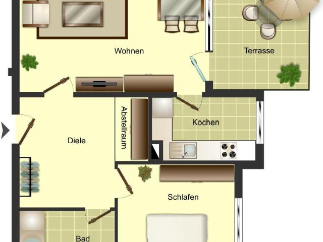 Apartment mieten in Düsseltal, Düsseldorf