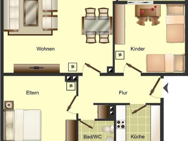 Apartment mieten in Blomberg, Nordrhein-Westfalen