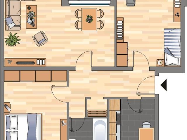 Apartment mieten in Schiffdorferdamm, Bremerhaven