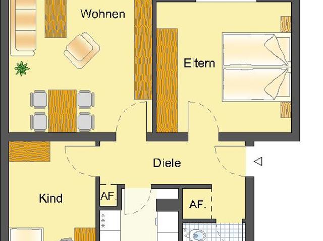 Apartment mieten in Detmold, Hiddeser Berg