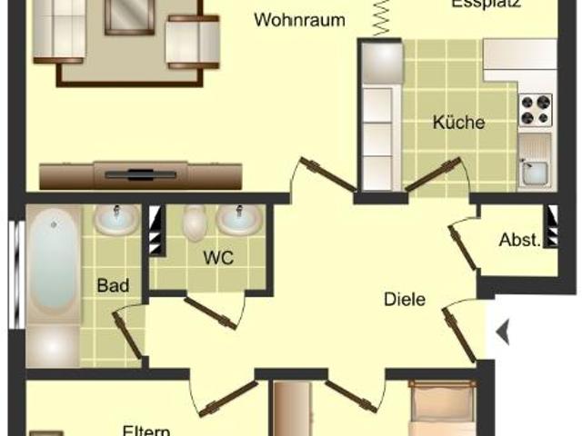 Apartment mieten in Bärenkämpen, Minden