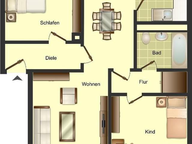 Apartment mieten in West, Ratingen
