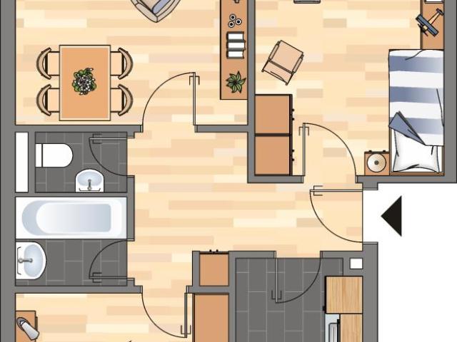 Apartment mieten in Wolfsburg, Niedersachsen