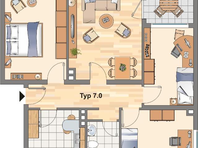 Apartment mieten in Resser Mark, Gelsenkirchen