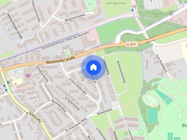 Apartment mieten in Paschenberg, Herten