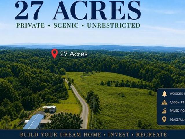 Land for sale in Mohawk, East Tennessee