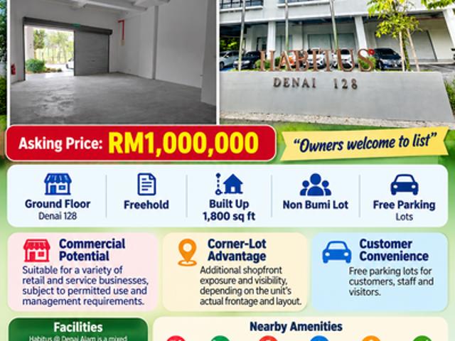 Shop for sale in Petaling Jaya, Petaling