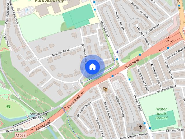 Apartment for rent in High Heaton, Newcastle upon Tyne