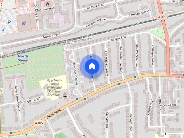 House for rent in North Sheen, Greater London