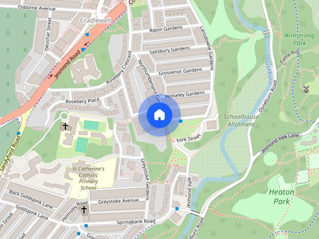 Apartment for rent in Cradlewell, Newcastle upon Tyne