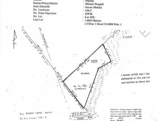 Warehouse for sale in Tanjong Sepat, Selangor