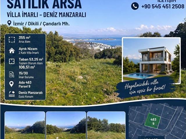 Dikili, İzmir içerisinde satılık Arsa