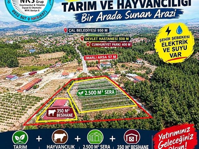 Çal, Denizli içerisinde satılık Arsa