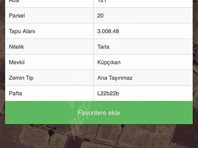 Kutlubey, Bekilli içerisinde satılık Arsa