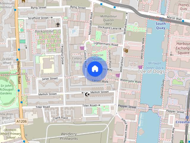Apartment for rent in Isle Of Dogs, Greater London