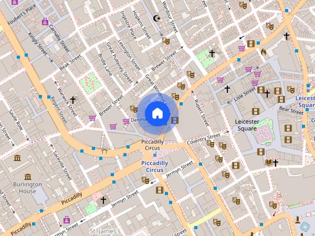 Apartment for rent in Soho, Greater London