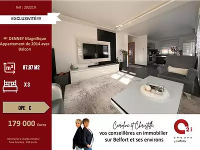 Appartement vente à Belfort, Denney