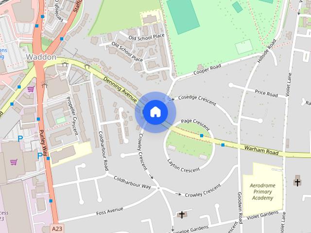 Apartment for rent in London Borough of Croydon, Waddon