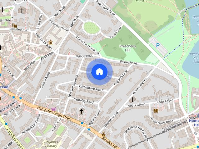House for rent in Belsize Park, Greater London