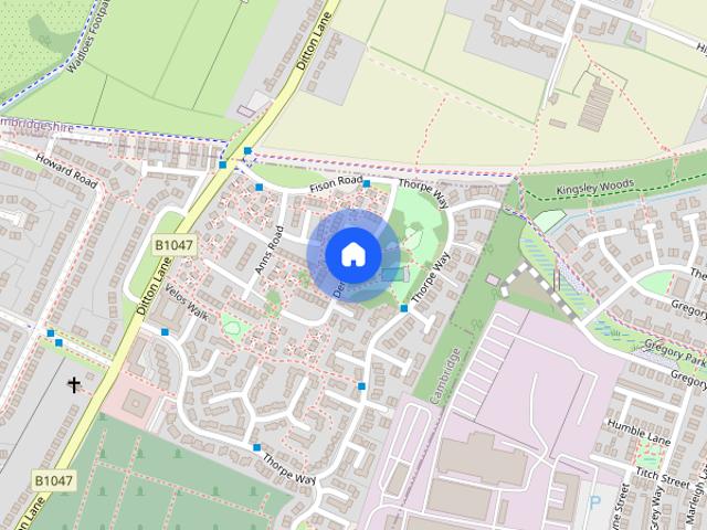 House for rent in Barnwell, Arbury