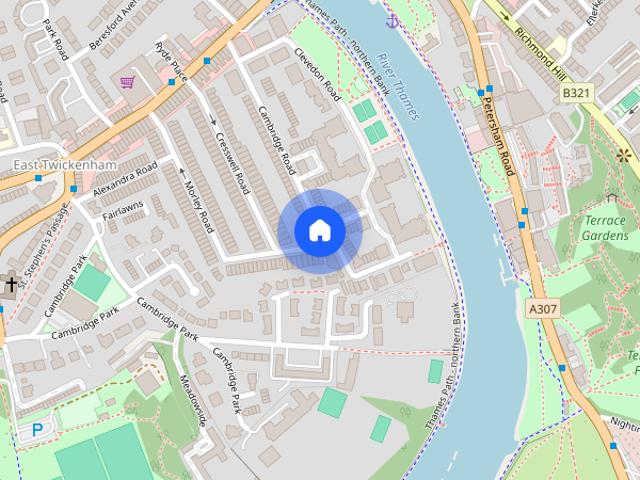 Apartment for rent in Petersham, Greater London