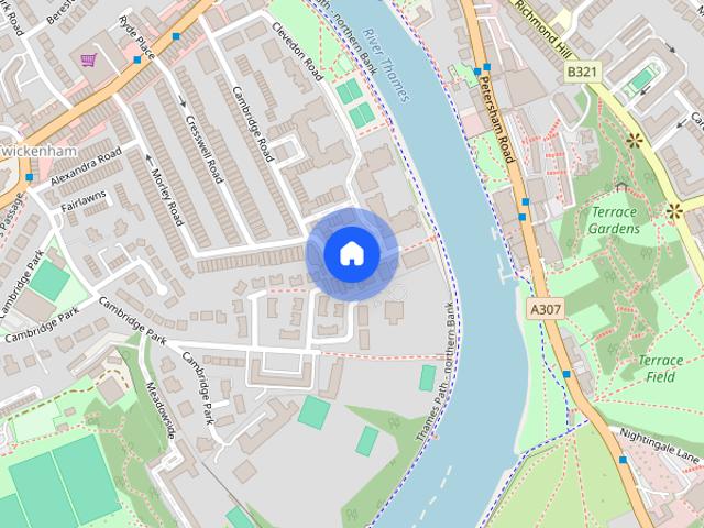 Apartment for rent in Petersham, Greater London