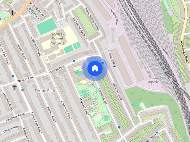 Apartment for rent in Ferme Park, Greater London