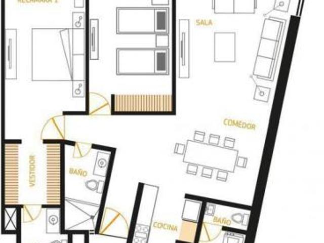 Departamento C en Venta, Tercer Piso en Av. Abraham Zabludovsky, Torres Teatro, Coatzacoalcos, Ver