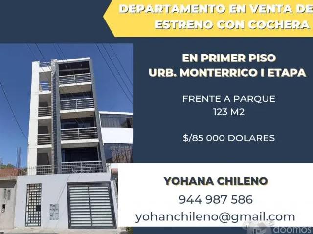 Departamento venta en Chiclayo