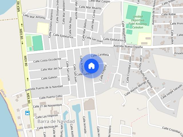 Departamento en renta en Barra de Navidad, Región Costa Sur