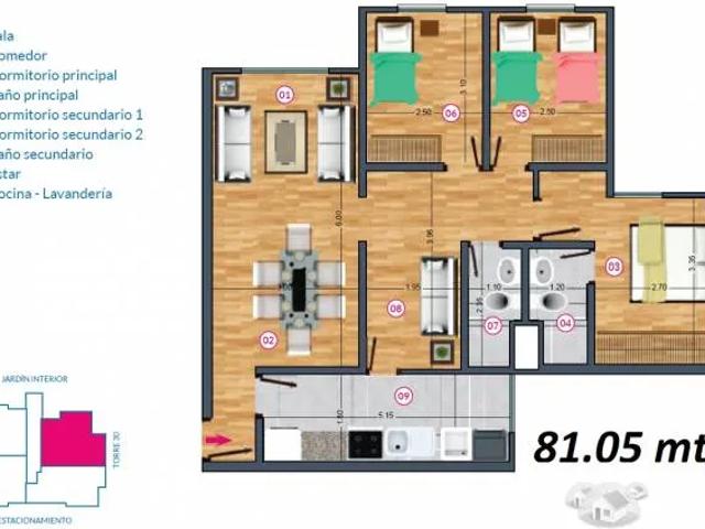 Departamento alquiler en Chiclayo, Lambayeque