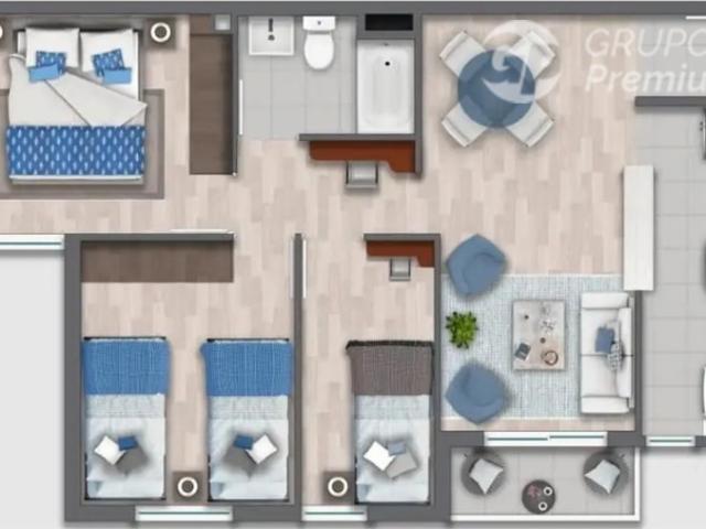 Departamento en arriendo en Villa del Río 1, Chiguayante