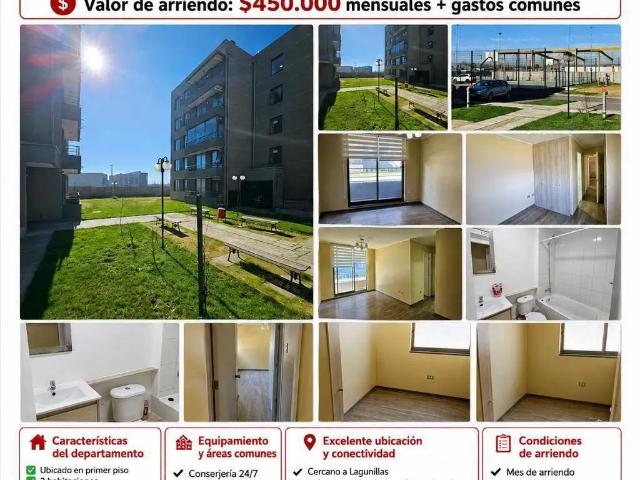 Departamento en arriendo en Coronel, Biobío