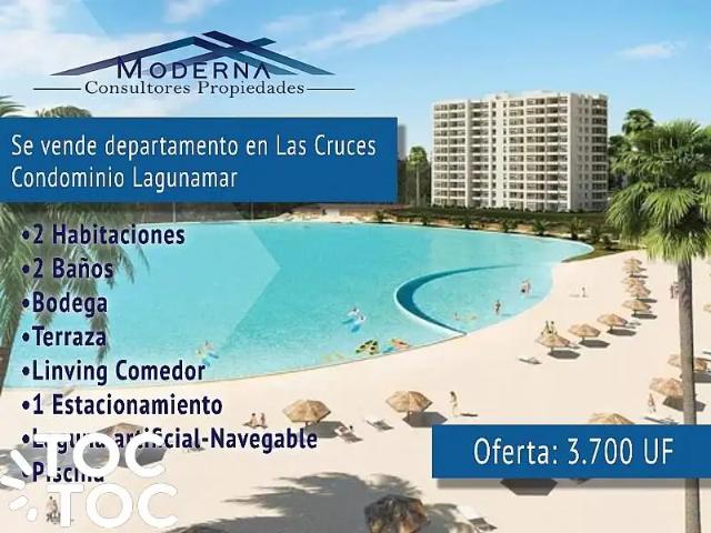 Departamento en venta en El Tabo, Valparaíso