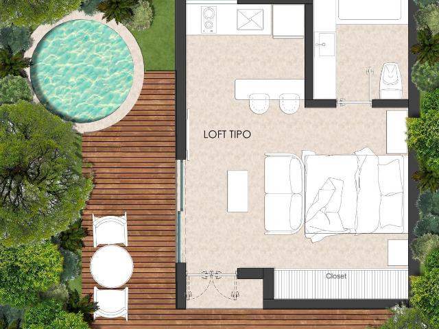Departamento en venta en Acanceh, Yucatán