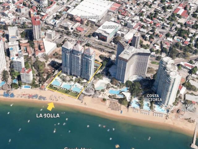 Departamento en venta en Icacos, Acapulco