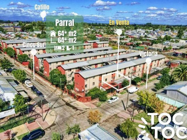 Departamento en venta en Parral, Maule