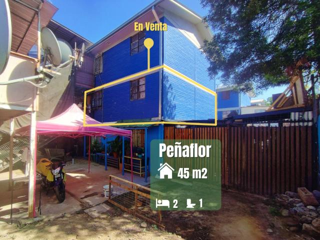 Departamento en venta en Peñaflor, Metropolitana