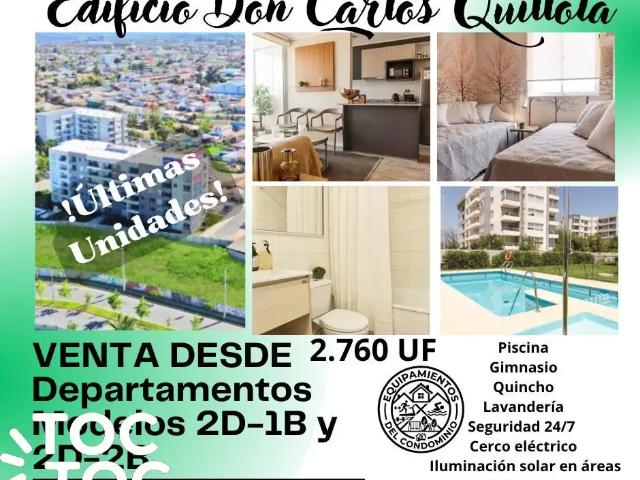 Departamento en venta en Quillota, Valparaíso