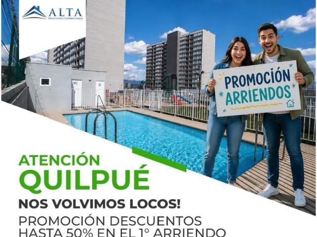 Departamento en arriendo en Quilpué, Valparaíso