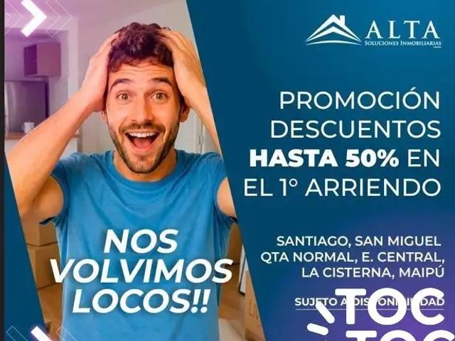 Departamento en arriendo en Quinta Normal, Metropolitana