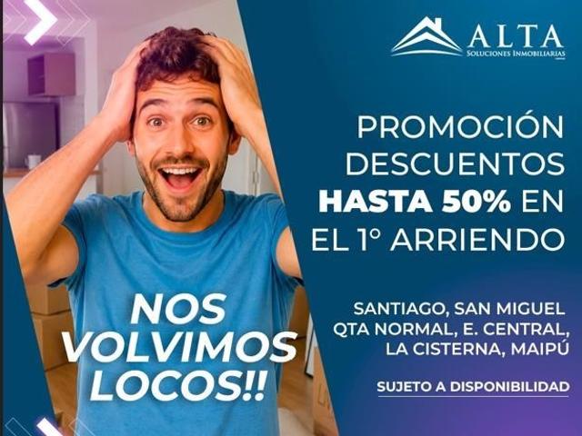 Departamento en arriendo en Quinta Normal, Metropolitana