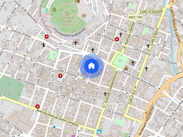 Departamento en renta en Atlixco, Puebla