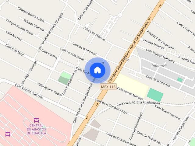 Departamento en renta en Morelos