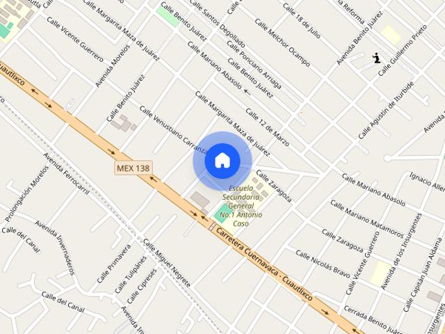 Departamento en renta en Cuautla