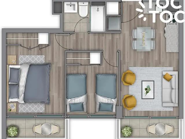 Departamento en arriendo en San Bernardo, Metropolitana